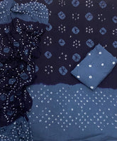 Pure Bandhej Cambric Cotton Suit Set - Yanchi