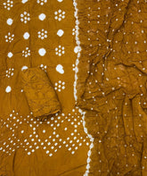 Pure Bandhej Cambric Cotton Suit Set - Yanchi