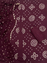 Pure Bandhej Cambric Cotton Suit Set - Yanchi