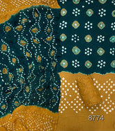 Pure Bandhej Cambric Cotton Suit Set - Yanchi