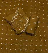 Pure Bandhej Cambric Cotton Suit Set - Yanchi