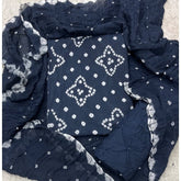 Pure Bandhej Cambric Cotton Suit Set - Yanchi