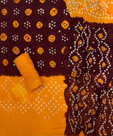 Pure Bandhej Cambric Cotton Suit Set - Yanchi