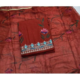 Pure Cotton Burberry with Heavy Handwork - Yanchi