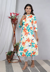 Pure Fine Cotton Print Kurti - Yanchi