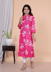 Pure Fine Cotton Print Kurti - Yanchi