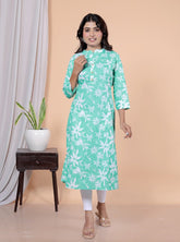 Pure Fine Cotton Print Kurti - Yanchi