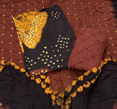 Pure Hand Bandhej Cambric Cotton Suit Set - Yanchi