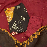 Pure Hand Bandhej Cambric Cotton Suit Set - Yanchi