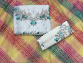 Pure Organza Suit Set with Cutdana & stone and work - Yanchi
