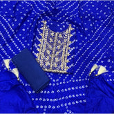 Pure Organza Suit Set with thread work - Yanchi