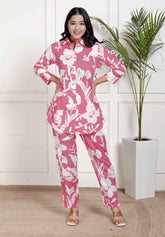 Pure Sanganeri Cotton Co - ord Set - Yanchi