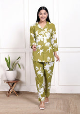 Pure Sanganeri Cotton Co - ord Set - Yanchi