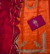 Radiant Gold Crush Suit Set - Yanchi