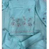 Premium Chikankari Pure Cotton Suit Set