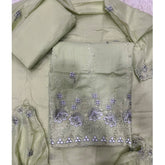 Premium Chikankari Pure Cotton Suit Set