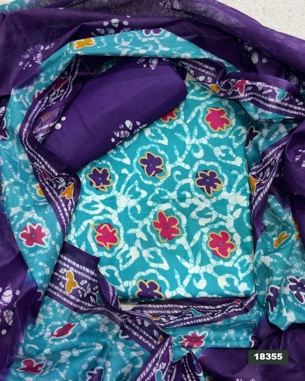 Enchant Cotton Print Suit Set