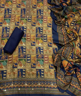 Winter Alpine Suit Set with Aari Work - Yanchi