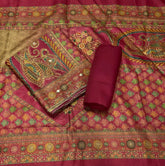 Winter Alpine Suit Set with Aari Work - Yanchi