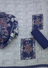 Zaira Winter Pashmina Suit Set - Yanchi