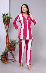Pure Sanganeri Cotton Co-ord Set