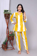 Pure Sanganeri Cotton Co-ord Set