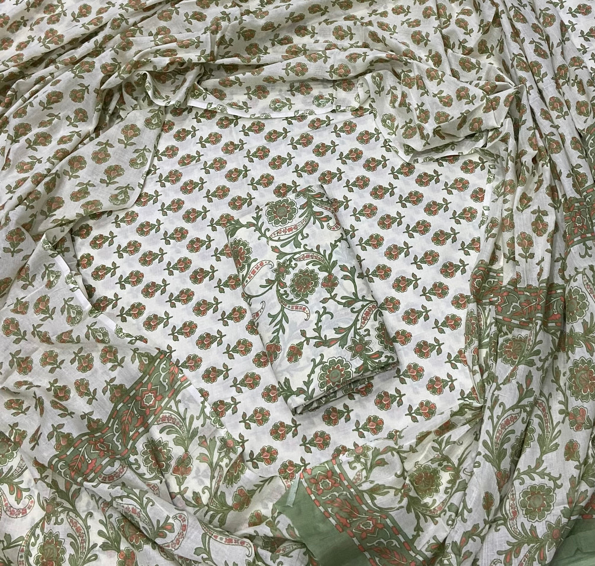 Celestial Pure Cotton Print Suit Set (Luxury Feel)