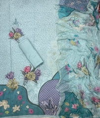Classy Femora Linen Cotton Silk Suit Set