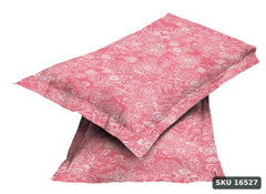 Yanchi Serene Bliss 140 TC 100% Cotton Double Bedsheet with 2 Pillow Covers, Soft and Smooth (Floral, Peach), 140-200 tc - SKU 16527