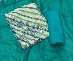 Pure Organza Suit Set with Cutdana & sequence Work