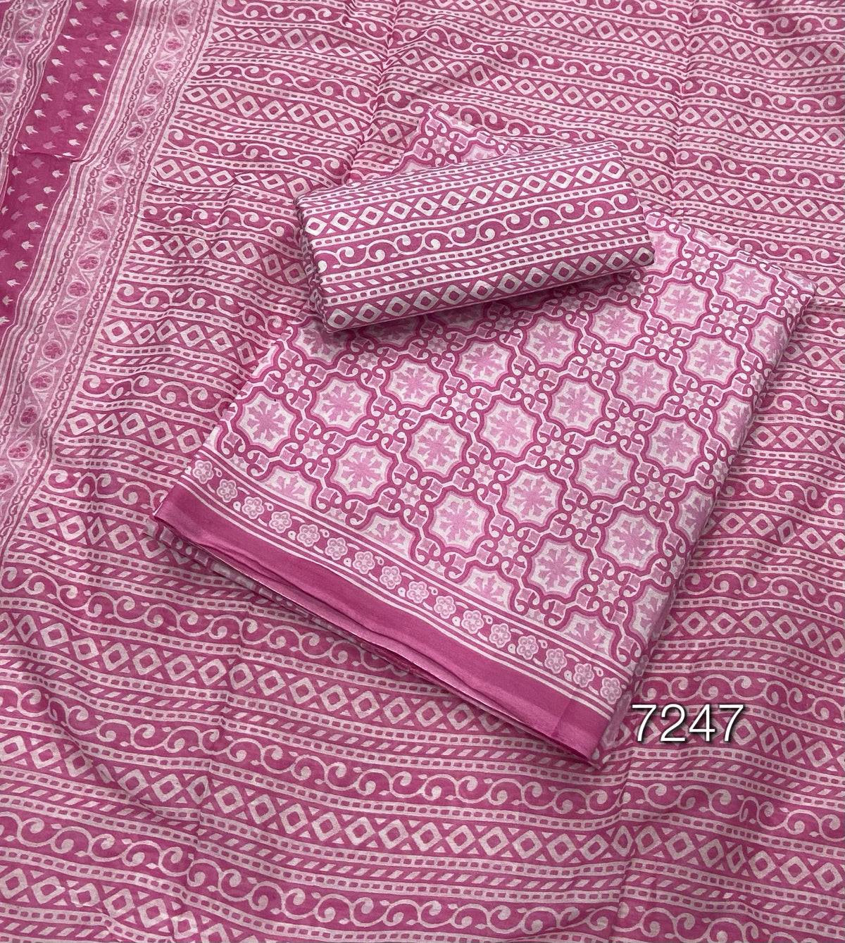 Celestial Pure Cotton Print Suit Set (Luxury Feel)