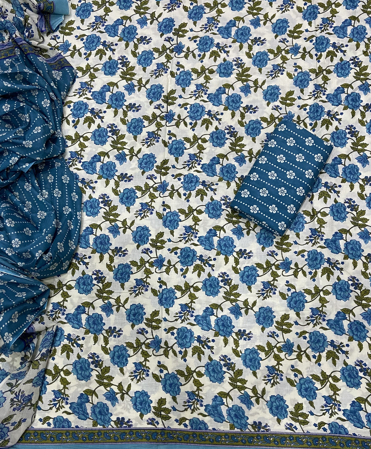 Celestial Pure Cotton Print Suit Set (Luxury Feel)