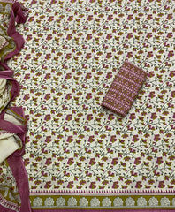 Celestial Pure Cotton Print Suit Set (Luxury Feel)