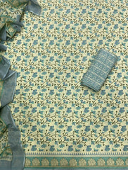 Celestial Pure Cotton Print Suit Set (Luxury Feel)