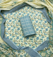 Celestial Pure Cotton Print Suit Set (Luxury Feel)