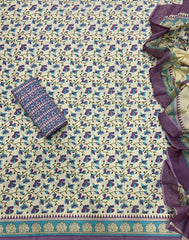 Celestial Pure Cotton Print Suit Set (Luxury Feel)