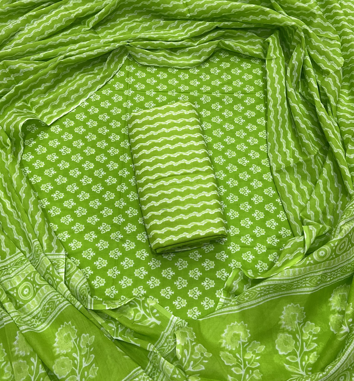 Celestial Pure Cotton Print Suit Set (Luxury Feel)