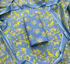 Celestial Pure Cotton Print Suit Set (Luxury Feel)