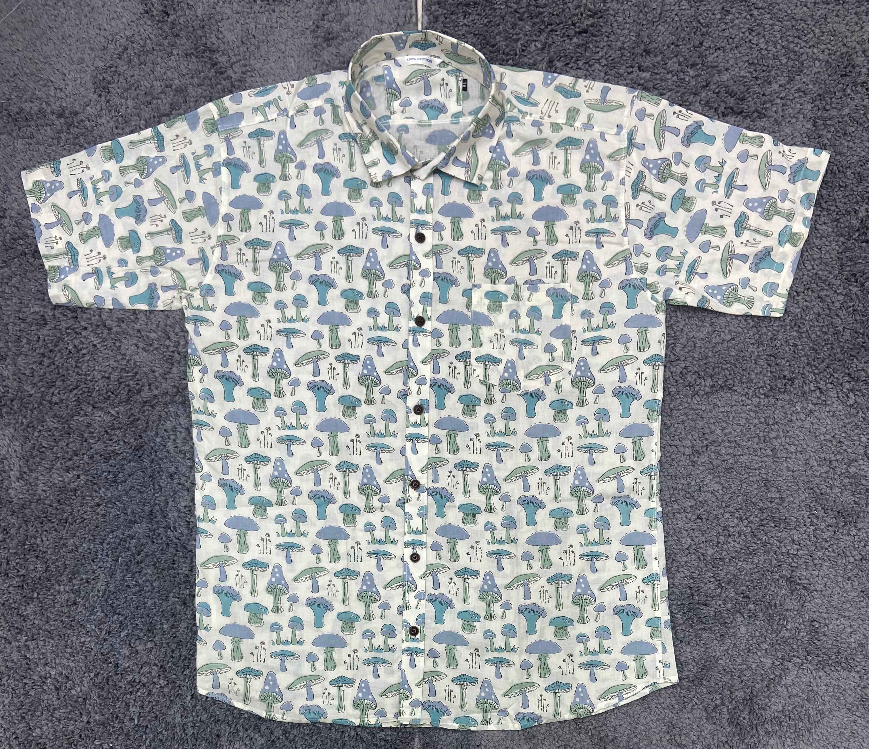 Sanganeri Pure Cotton Men’s Shirt