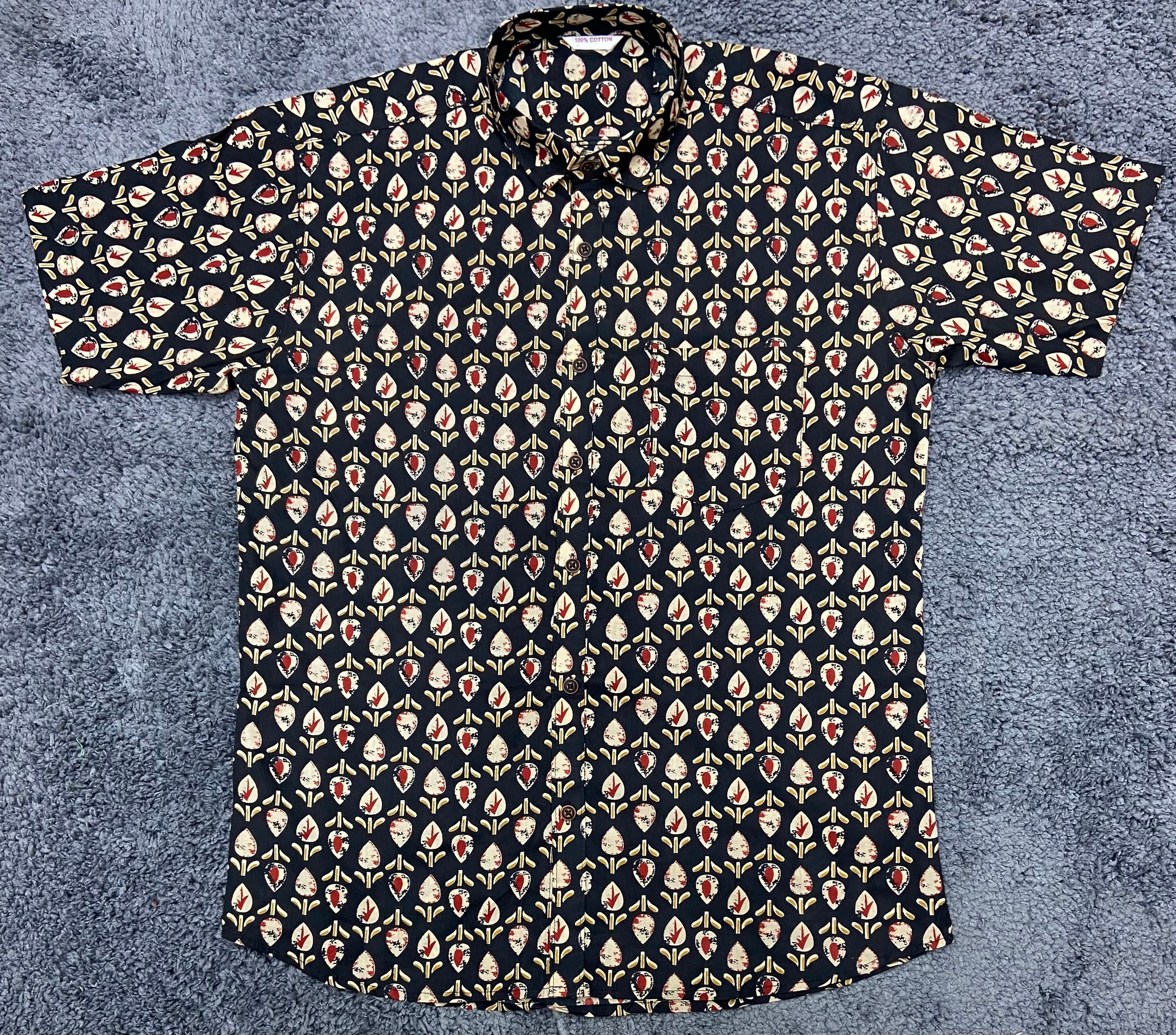 Sanganeri Pure Cotton Men’s Shirt