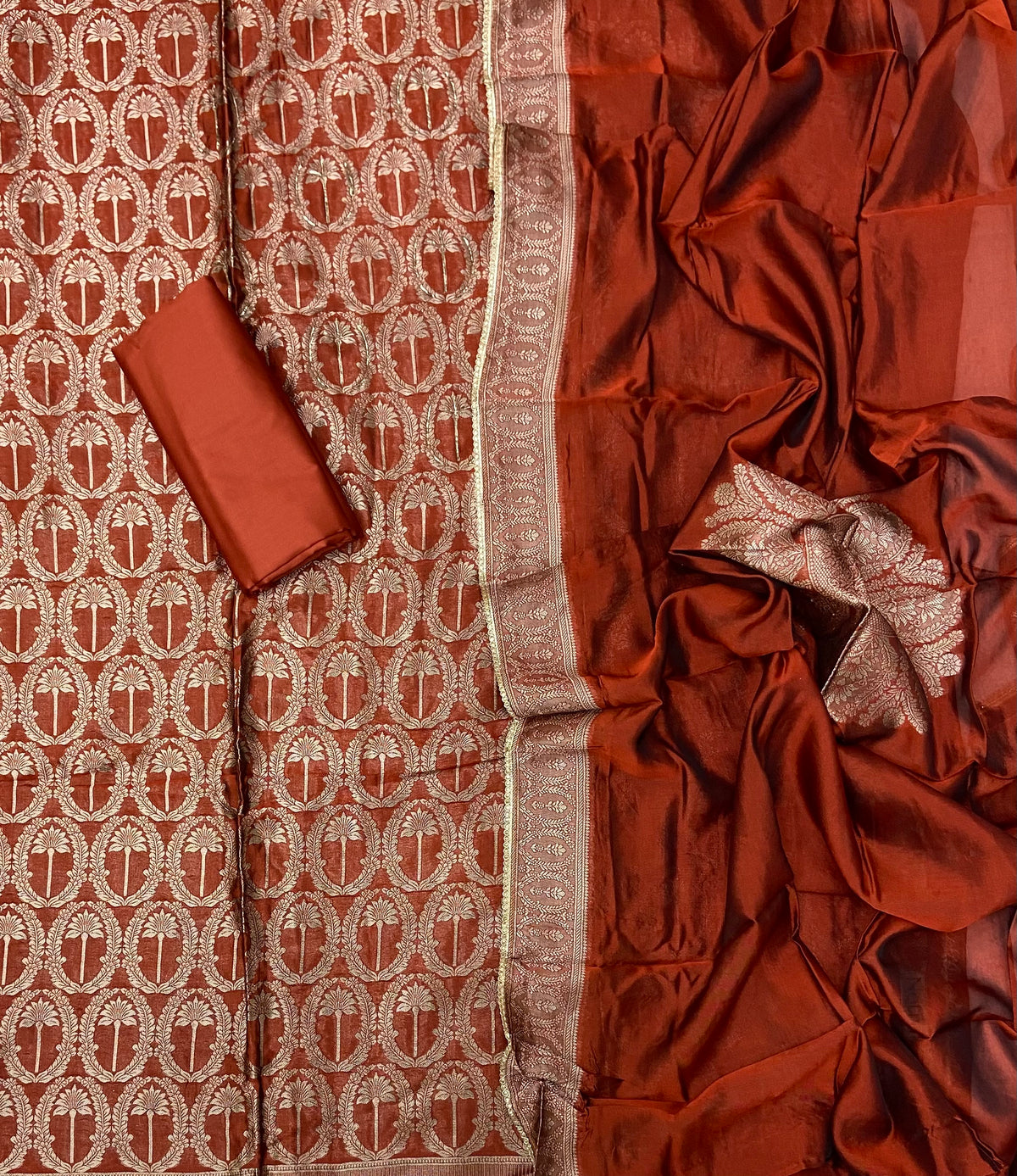 Classy Netra Banarsi Silk Suit Set