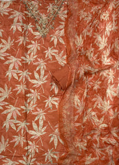 Fancy Musleen Suit Set (Real Mirror Work)