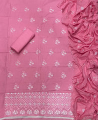 Premium Chikankari Pure Cotton Suit Set