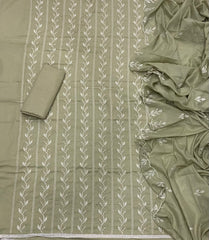 Premium Chikankari Pure Cotton Suit Set