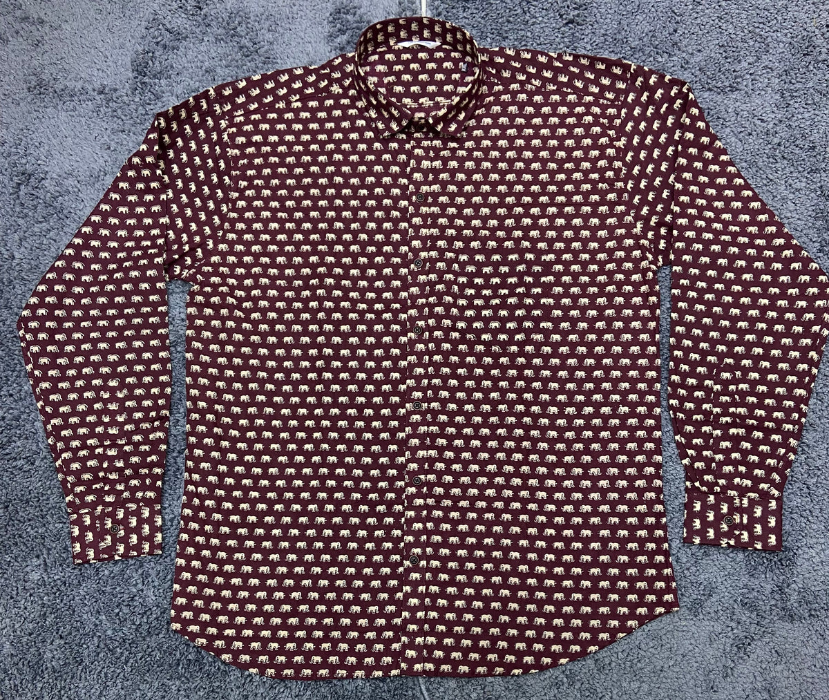 Sanganeri Pure Cotton Men’s Shirt