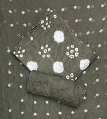 Pure Bandhej Cambric Cotton Suit Set