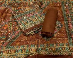 Winter Alpine Suit Set with Aari Work