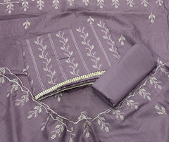 Premium Chikankari Pure Cotton Suit Set