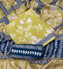 Celestial Pure Cotton Print Suit Set (Luxury Feel)