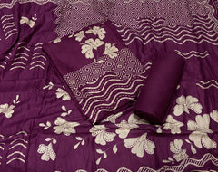 Premium Winter Pashmina Digital Print Suit Set with mirror work